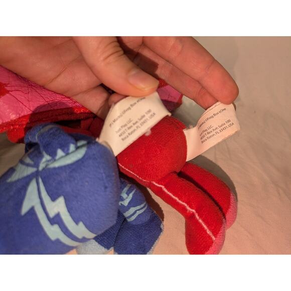 PJ Masks Owlette & Cat Boy Plush Super Heroes Stuffed Animals Toy Set Kids 8" - Picture 4 of 9